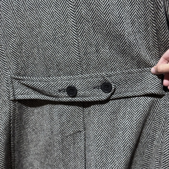 Isaac‎ Mizrahi for Target Herringbone Wool Coat – Women’s Small - Picture 5 of 10